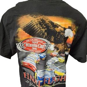 Gildan Black NASCAR Final Flight  T-Shirt